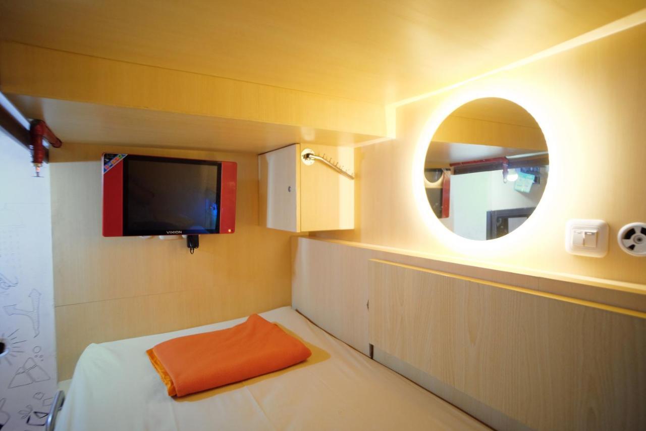 Inap At Capsule Hostel Bandung Kültér fotó