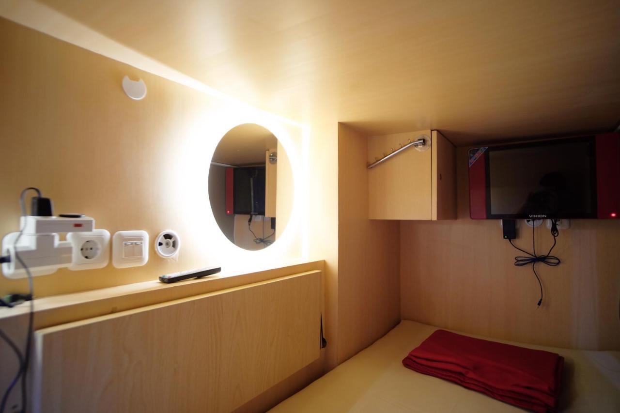 Inap At Capsule Hostel Bandung Kültér fotó